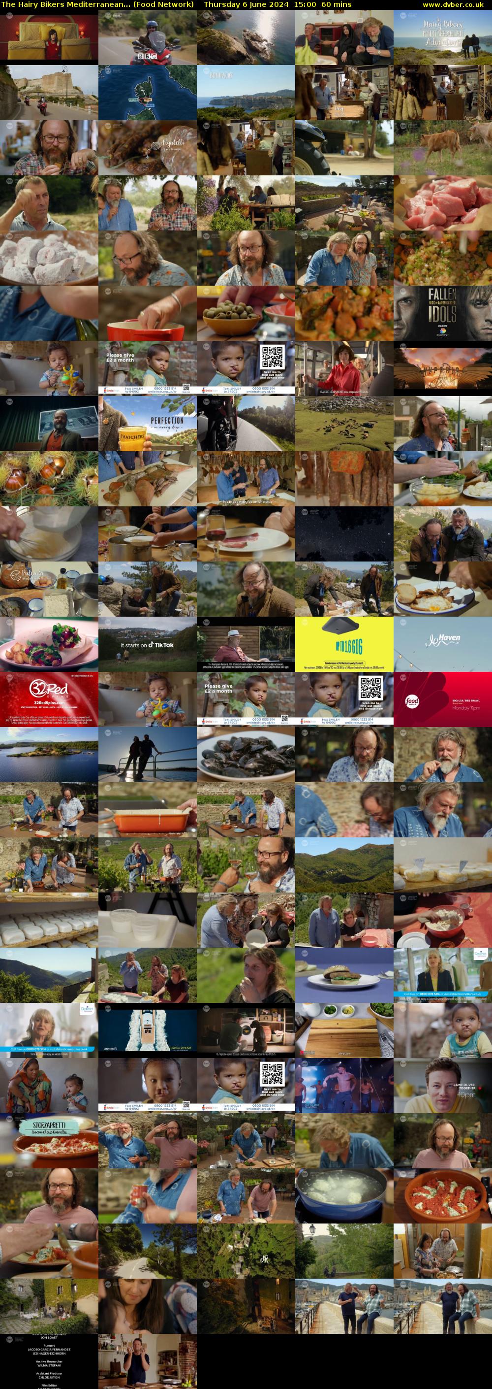 The Hairy Bikers Mediterranean... (Food Network) Thursday 6 June 2024 15:00 - 16:00