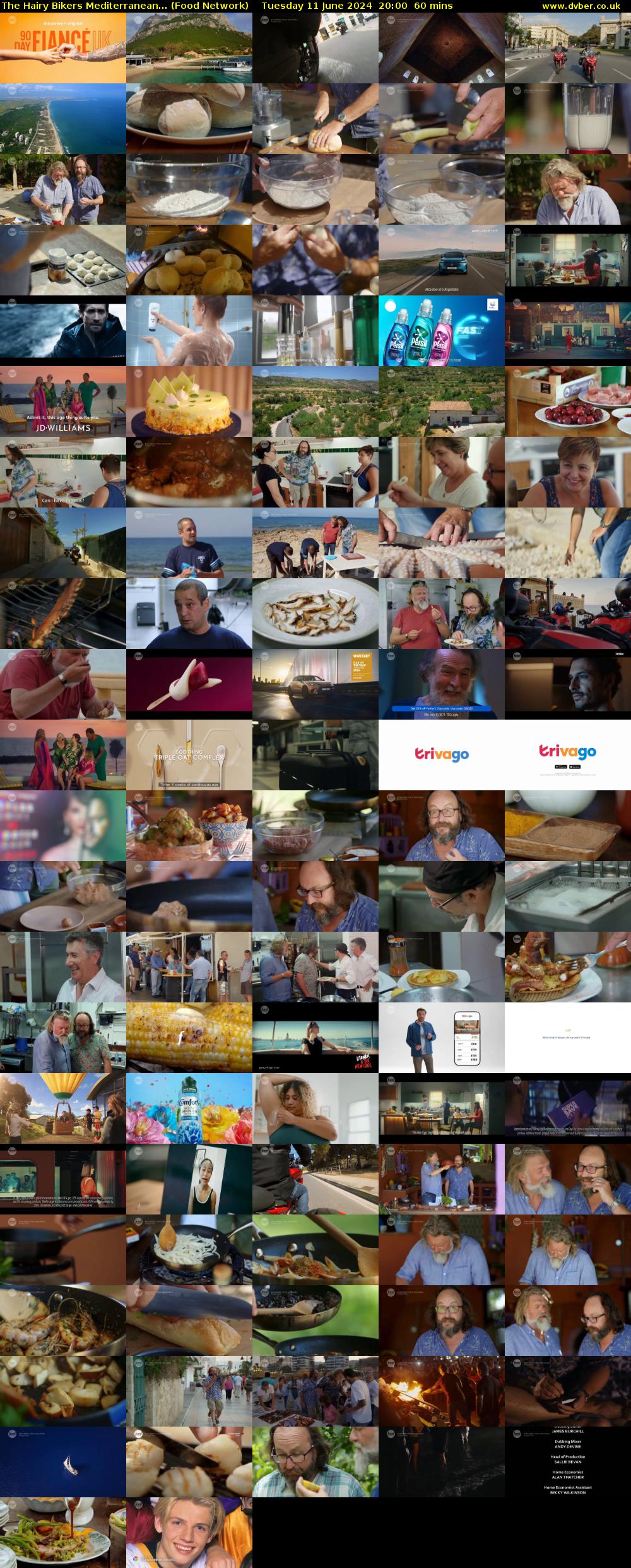 The Hairy Bikers Mediterranean... (Food Network) Tuesday 11 June 2024 20:00 - 21:00