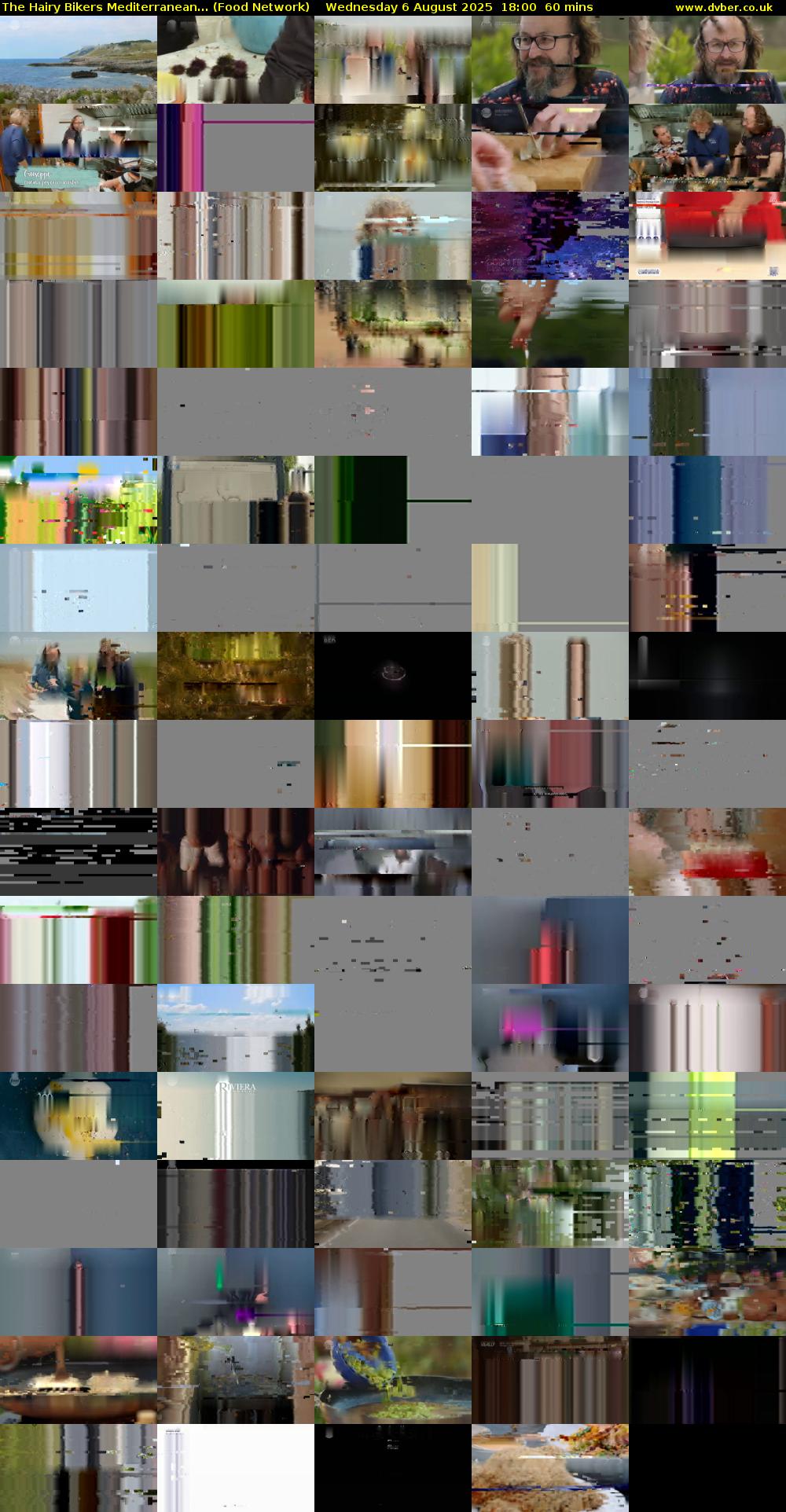 The Hairy Bikers Mediterranean... (Food Network) Wednesday 6 August 2025 18:00 - 19:00