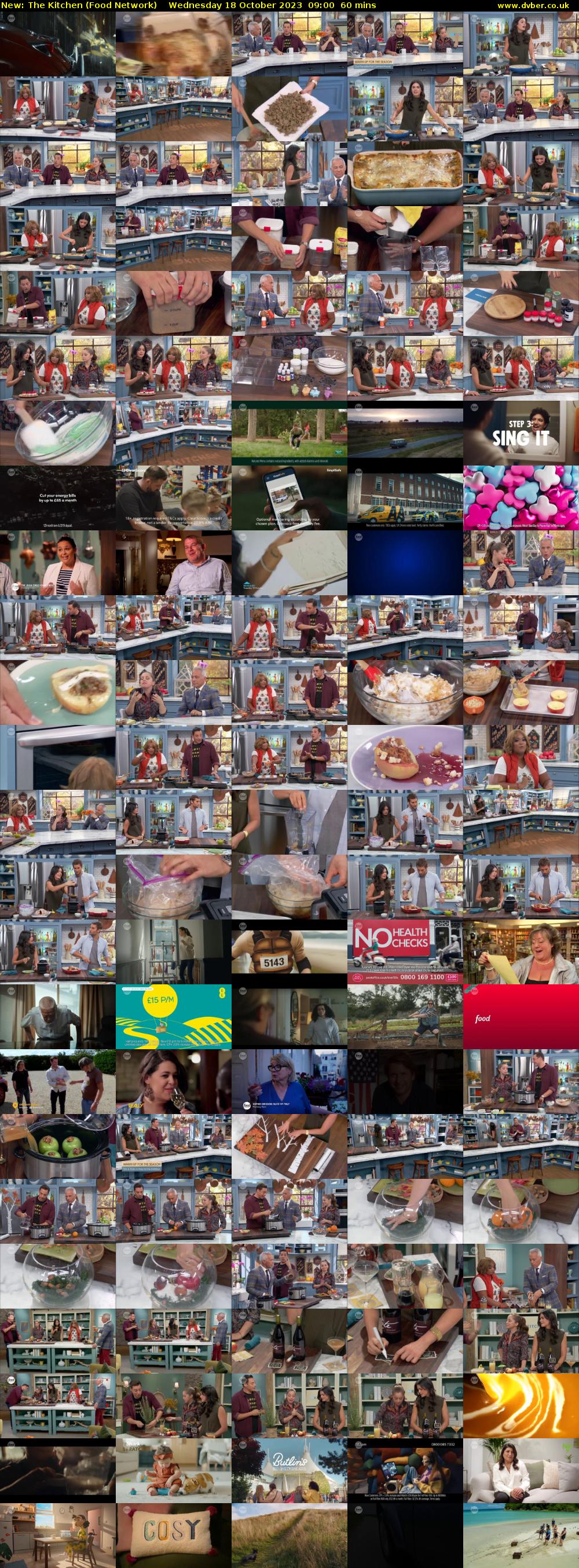 The Kitchen (Food Network) Wednesday 18 October 2023 09:00 - 10:00