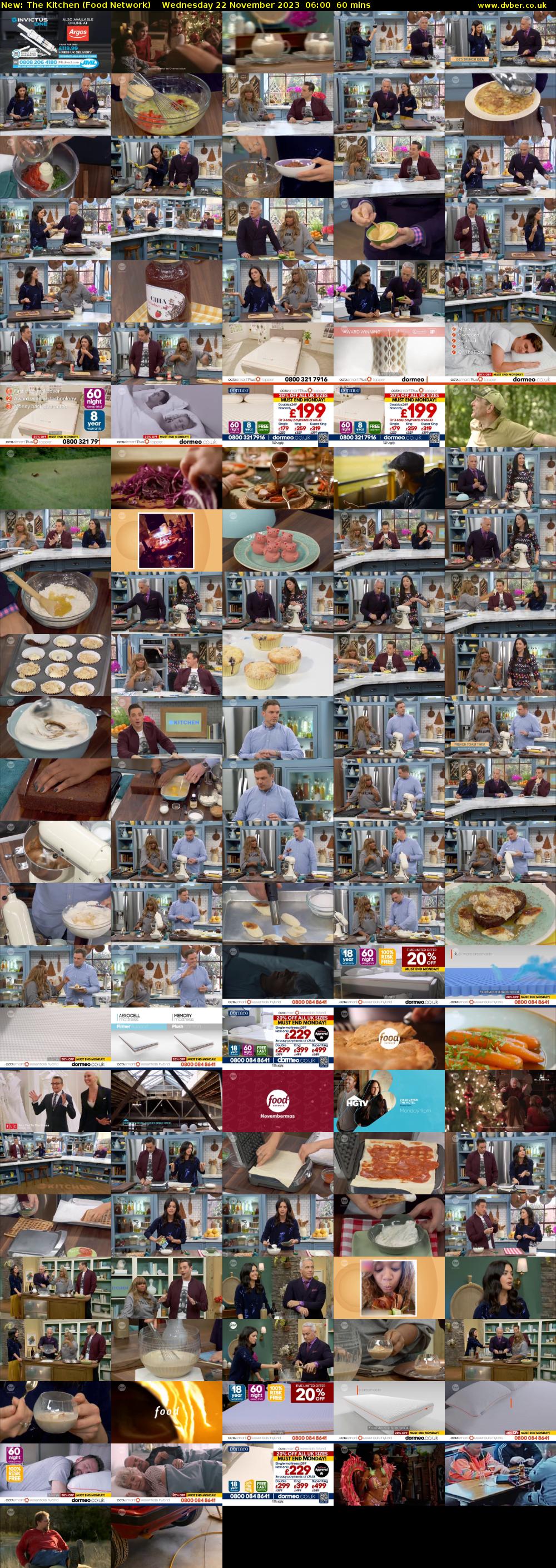 The Kitchen (Food Network) Wednesday 22 November 2023 06:00 - 07:00