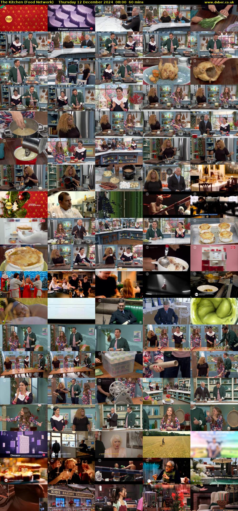 The Kitchen (Food Network) Thursday 12 December 2024 08:00 - 09:00