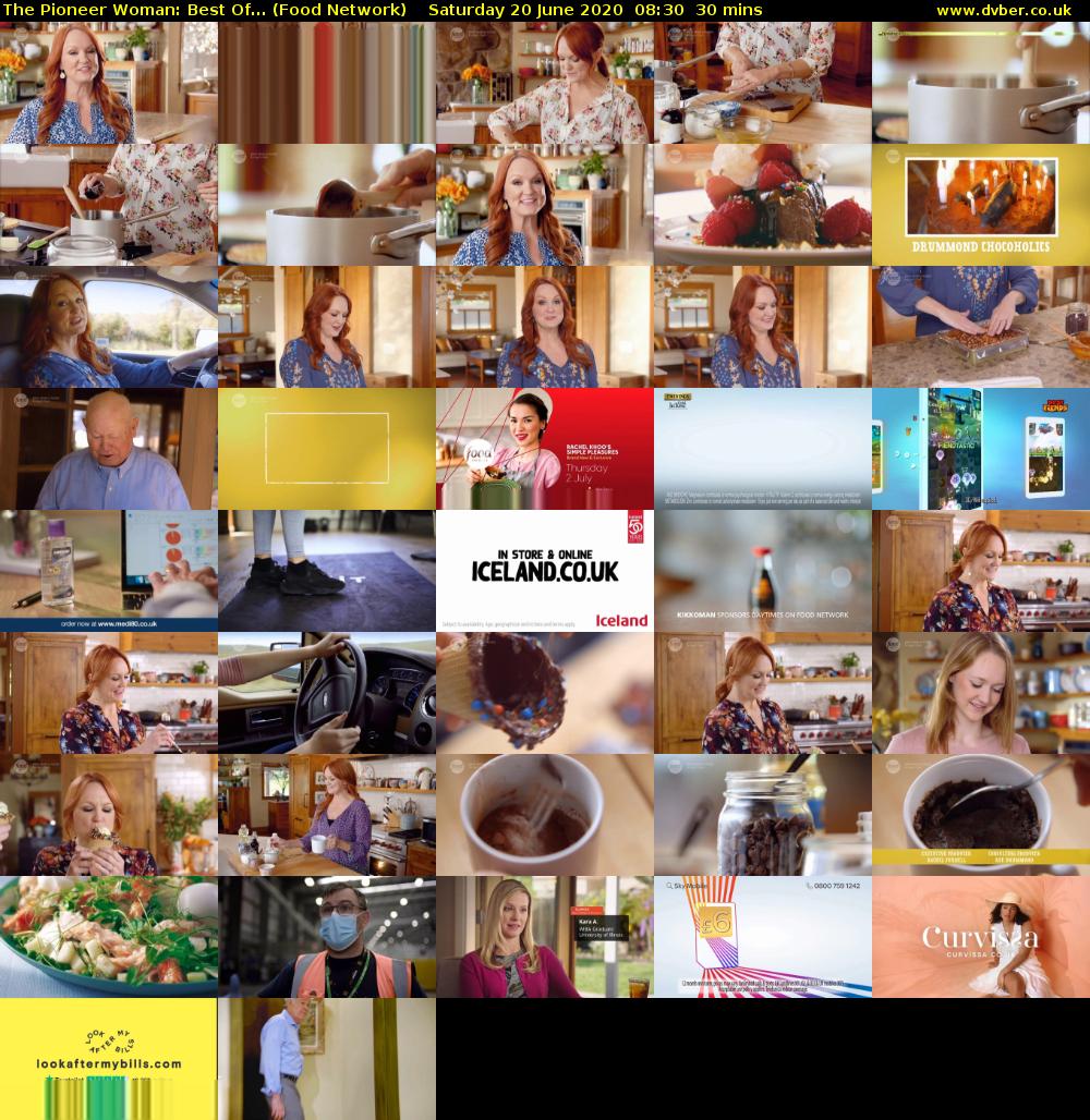 The Pioneer Woman: Best Of... (Food Network) Saturday 20 June 2020 08:30 - 09:00