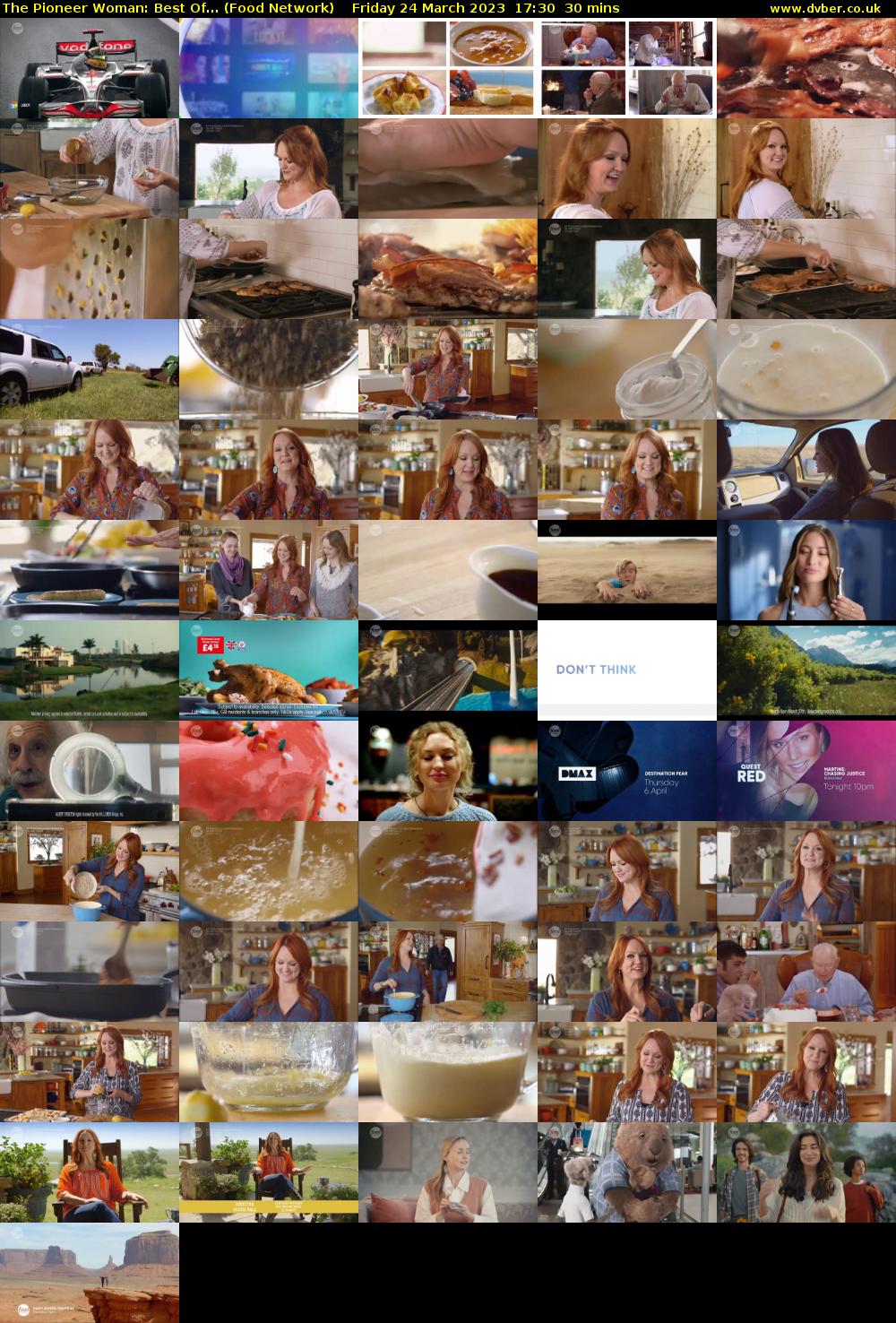 The Pioneer Woman: Best Of... (Food Network) Friday 24 March 2023 17:30 - 18:00