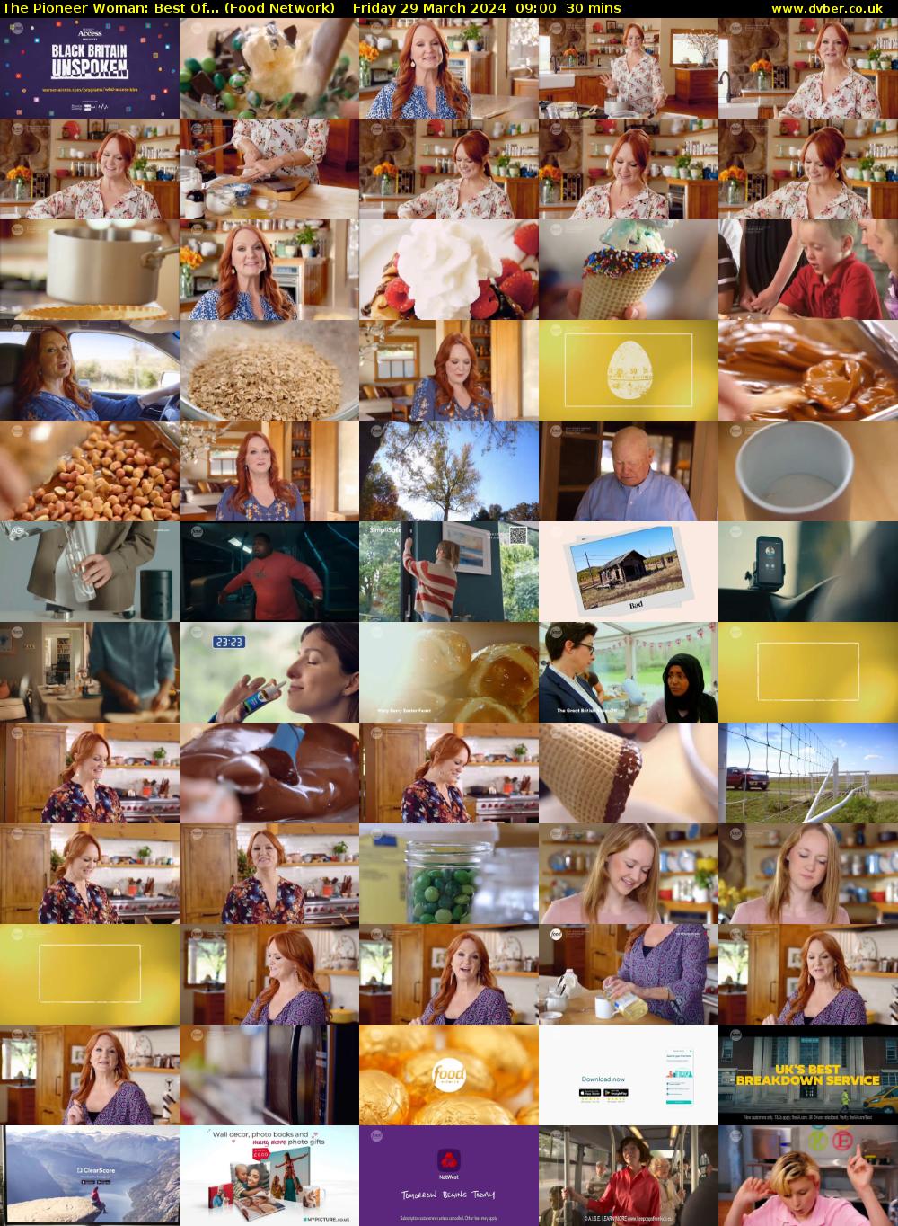 The Pioneer Woman: Best Of... (Food Network) Friday 29 March 2024 09:00 - 09:30