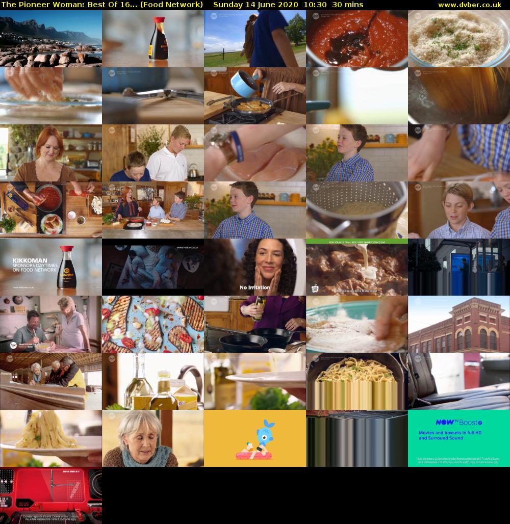 The Pioneer Woman: Best Of 16... (Food Network) Sunday 14 June 2020 10:30 - 11:00