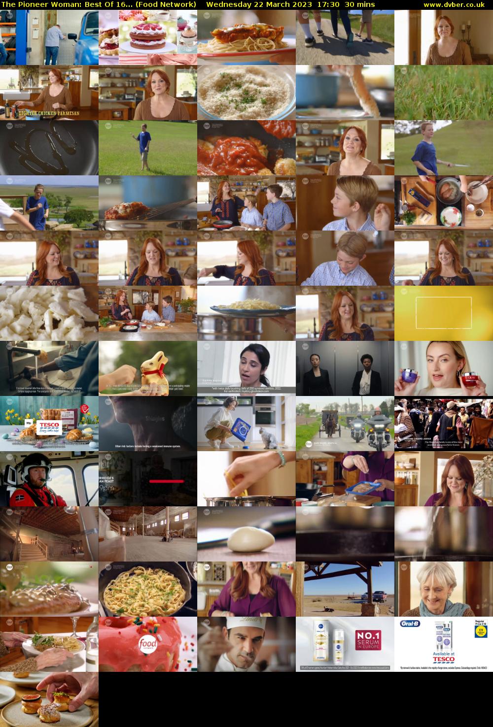 The Pioneer Woman: Best Of 16... (Food Network) Wednesday 22 March 2023 17:30 - 18:00