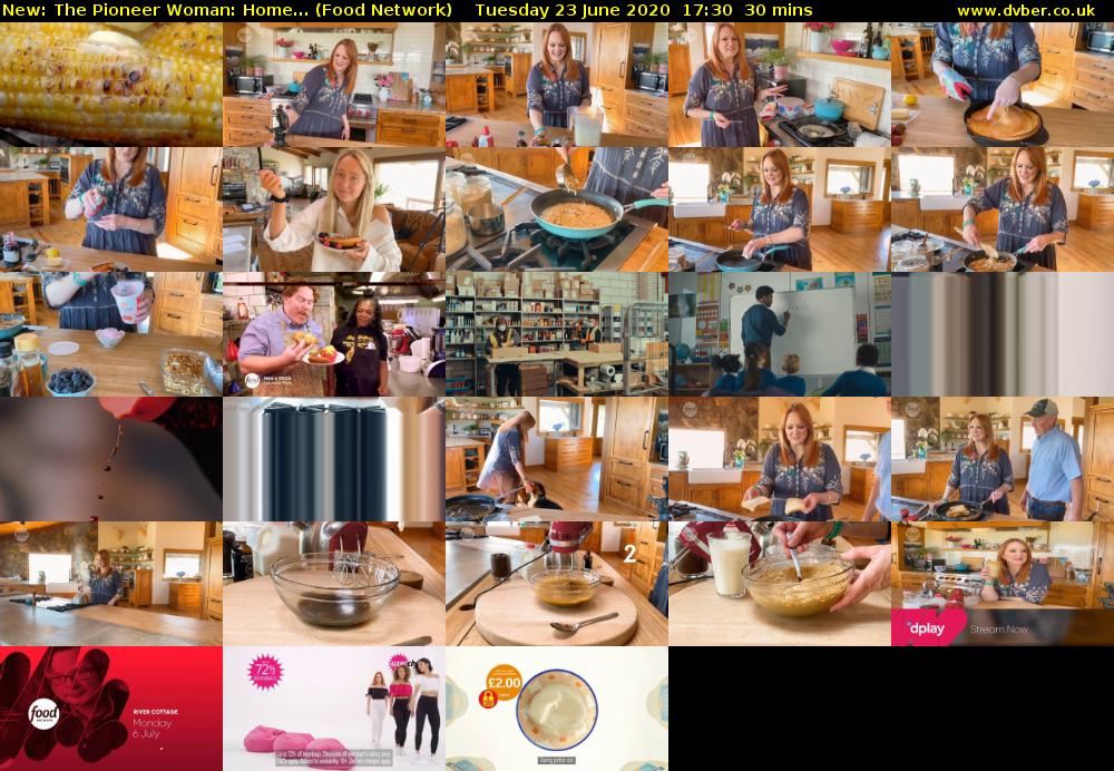The Pioneer Woman: Home... (Food Network) Tuesday 23 June 2020 17:30 - 18:00