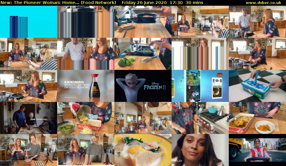 The Pioneer Woman: Home... (Food Network) Friday 26 June 2020 17:30 - 18:00