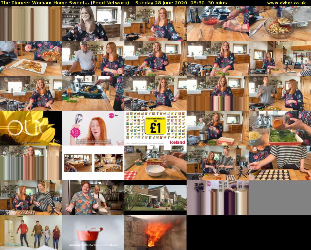 The Pioneer Woman: Home Sweet... (Food Network) Sunday 28 June 2020 08:30 - 09:00