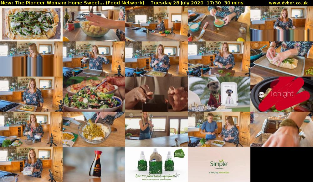 The Pioneer Woman: Home Sweet... (Food Network) Tuesday 28 July 2020 17:30 - 18:00