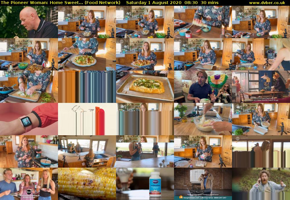 The Pioneer Woman: Home Sweet... (Food Network) Saturday 1 August 2020 08:30 - 09:00