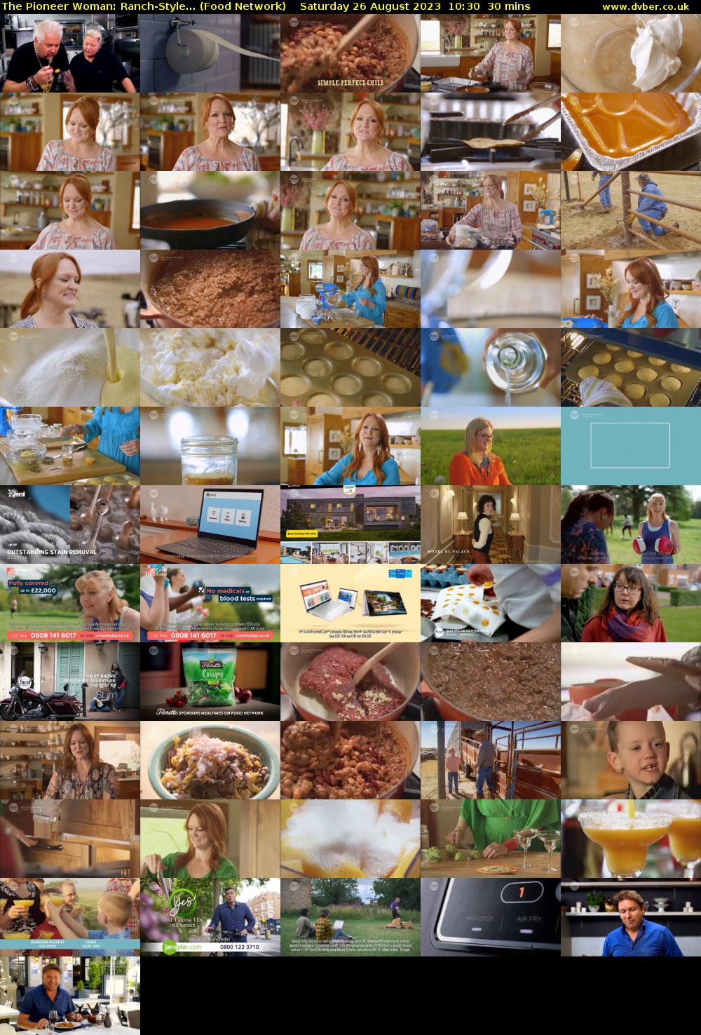 The Pioneer Woman: Ranch-Style... (Food Network) Saturday 26 August 2023 10:30 - 11:00