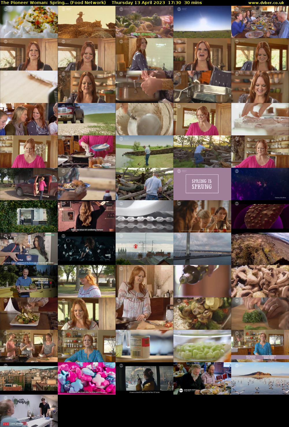 The Pioneer Woman: Spring... (Food Network) Thursday 13 April 2023 17:30 - 18:00