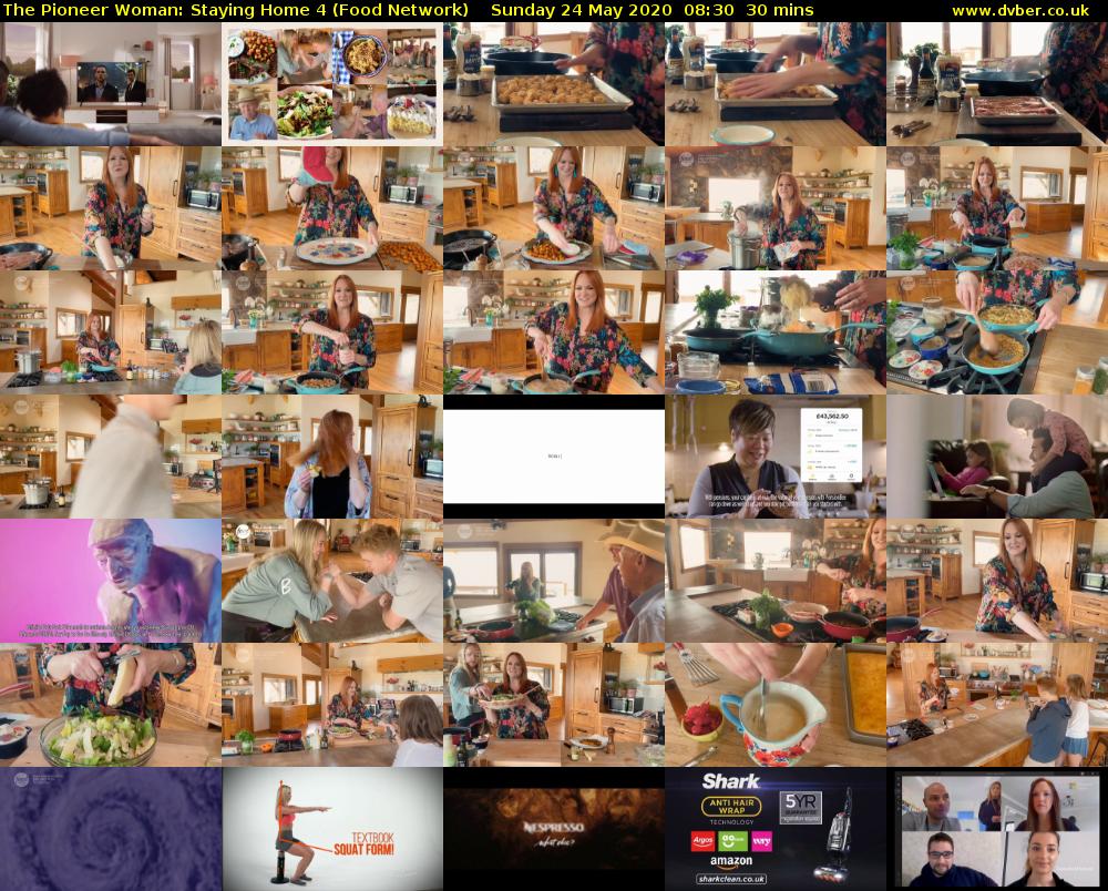 The Pioneer Woman: Staying Home 4 (Food Network) Sunday 24 May 2020 08:30 - 09:00