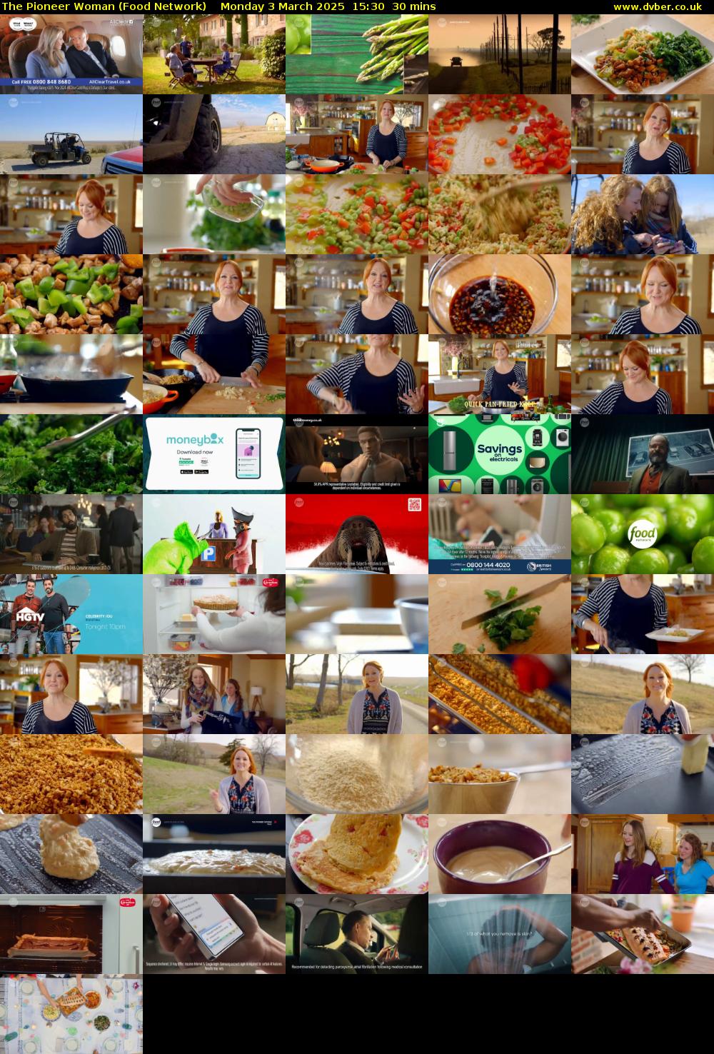 The Pioneer Woman (Food Network) Monday 3 March 2025 15:30 - 16:00