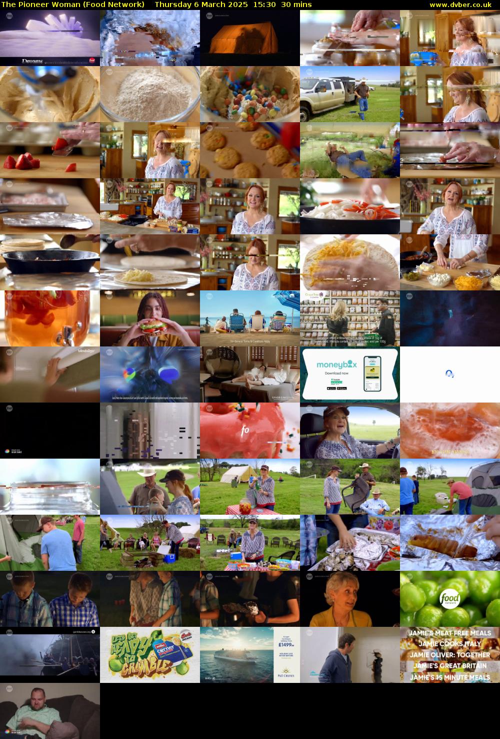 The Pioneer Woman (Food Network) Thursday 6 March 2025 15:30 - 16:00