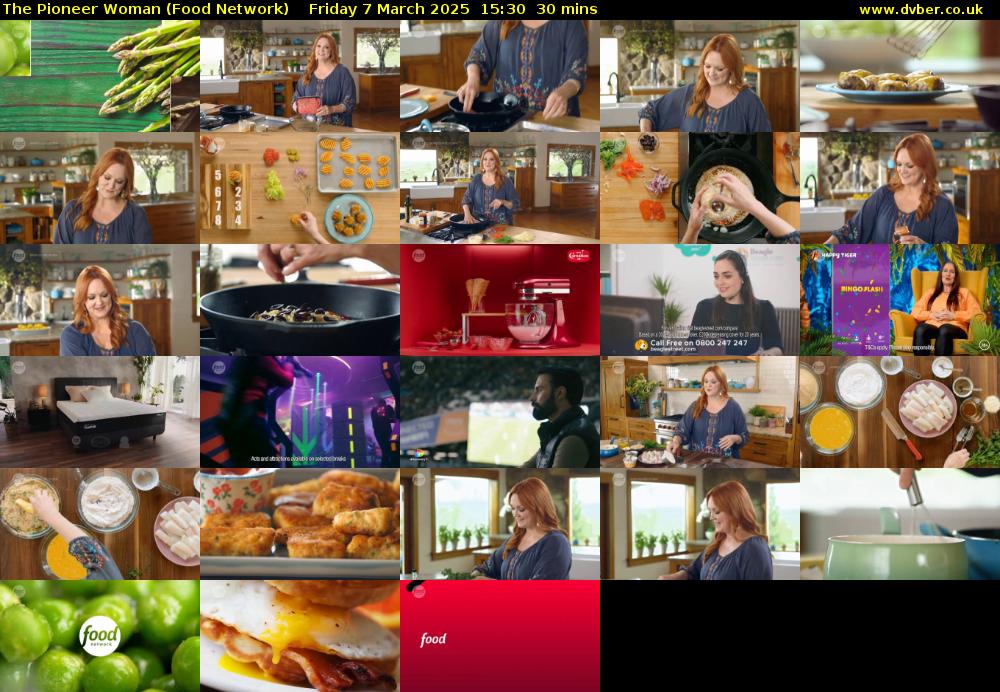 The Pioneer Woman (Food Network) Friday 7 March 2025 15:30 - 16:00
