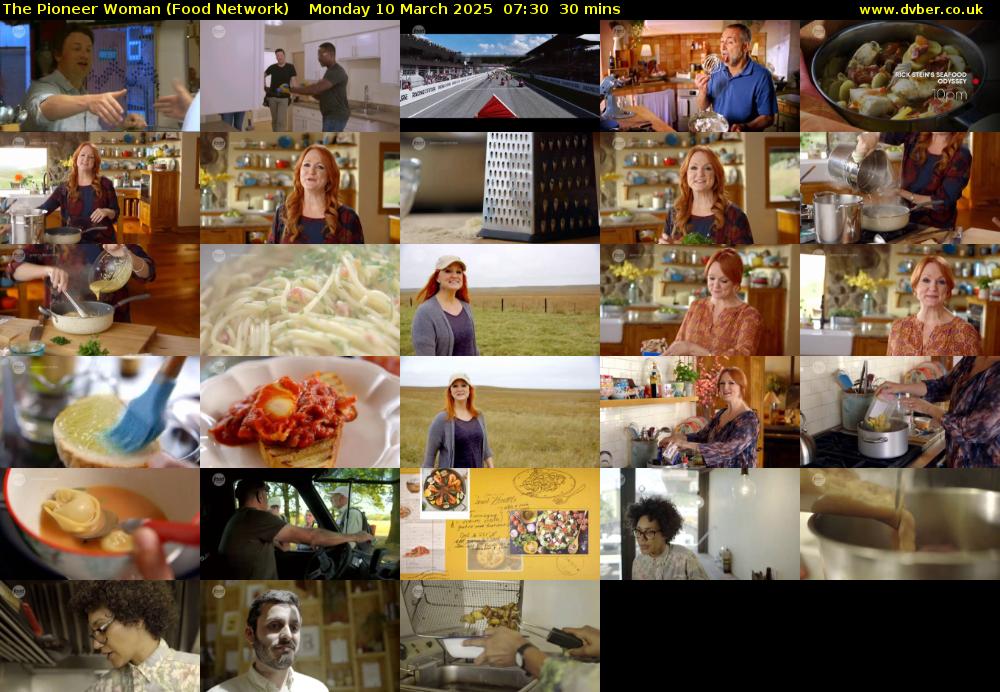 The Pioneer Woman (Food Network) Monday 10 March 2025 07:30 - 08:00