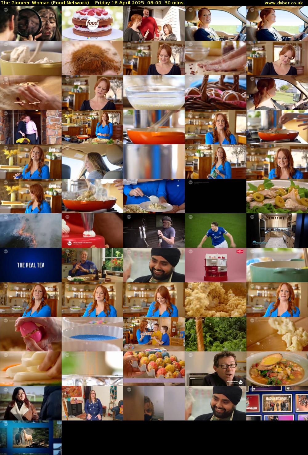 The Pioneer Woman (Food Network) Friday 18 April 2025 08:00 - 08:30