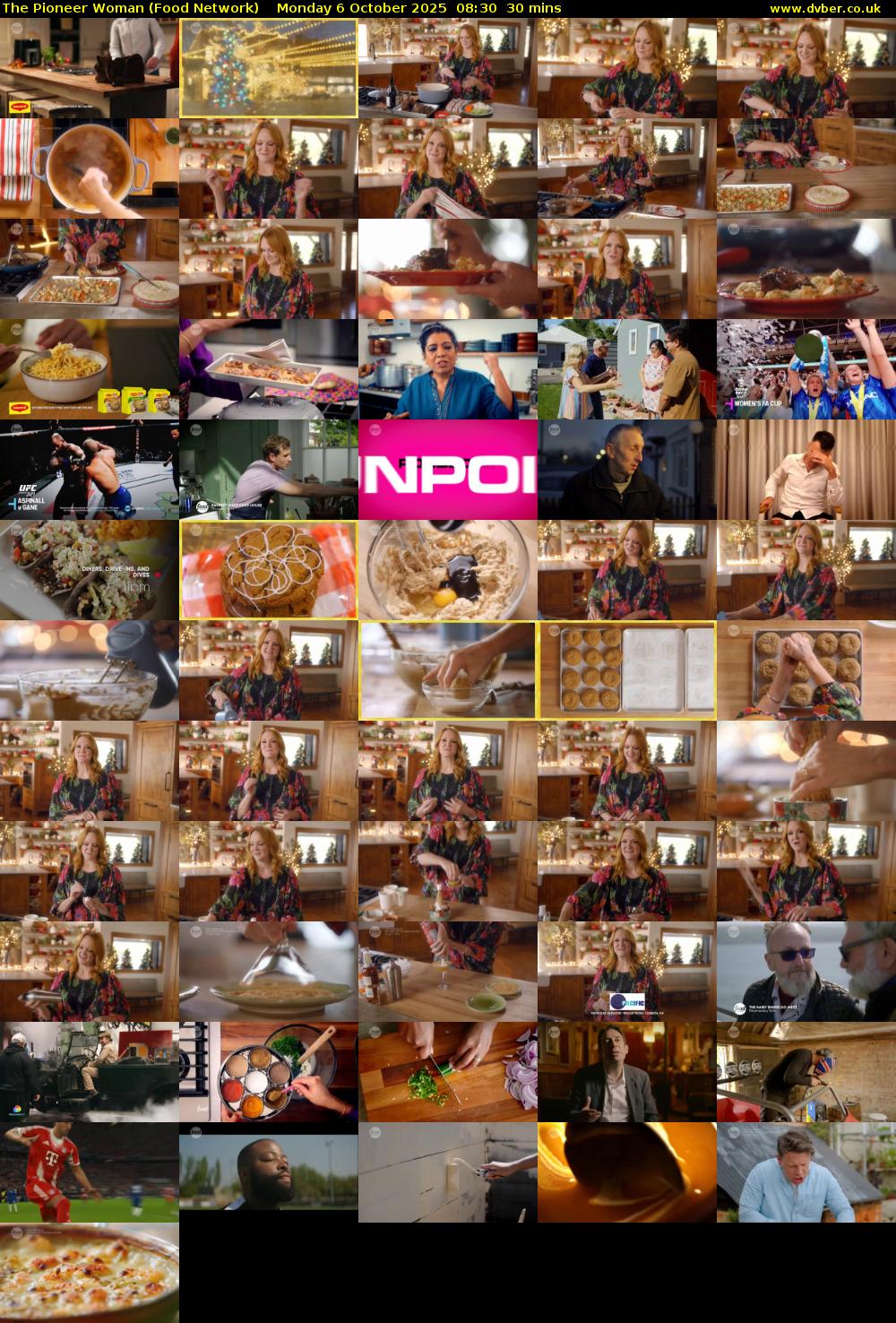 The Pioneer Woman (Food Network) Monday 6 October 2025 08:30 - 09:00