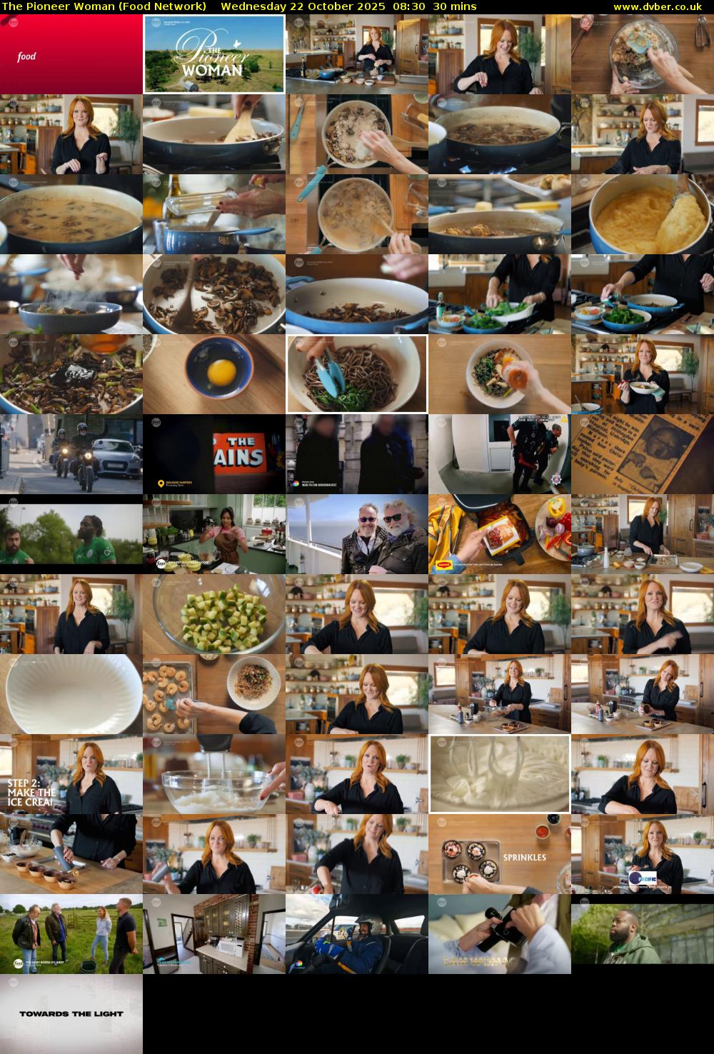 The Pioneer Woman (Food Network) Wednesday 22 October 2025 08:30 - 09:00