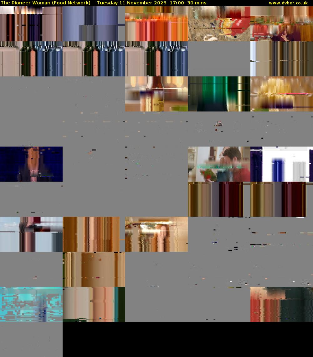 The Pioneer Woman (Food Network) Tuesday 11 November 2025 17:00 - 17:30