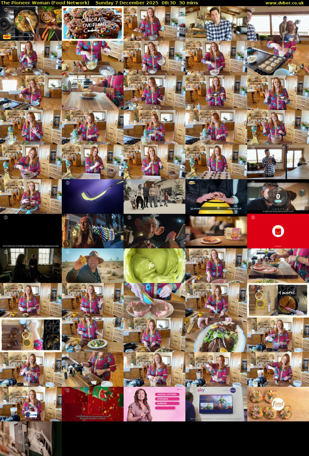 The Pioneer Woman (Food Network) Sunday 7 December 2025 08:30 - 09:00