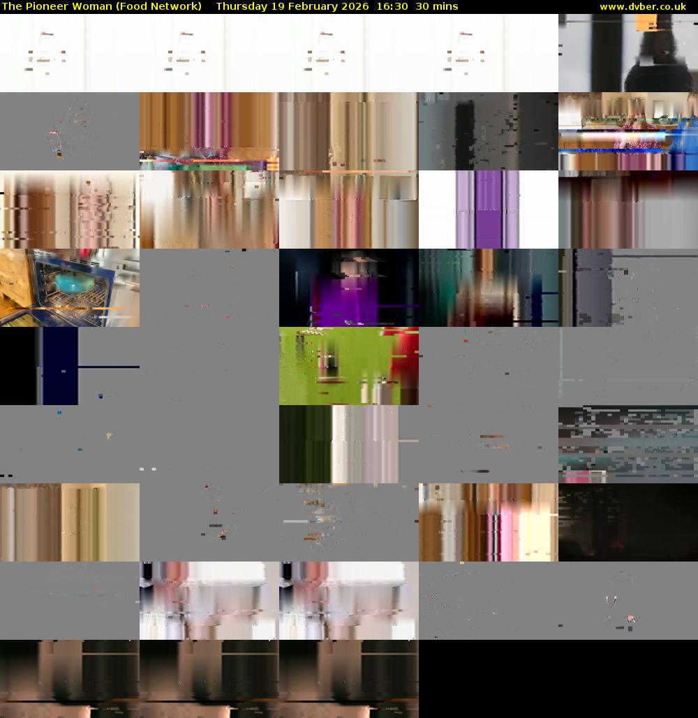 The Pioneer Woman (Food Network) Thursday 19 February 2026 16:30 - 17:00