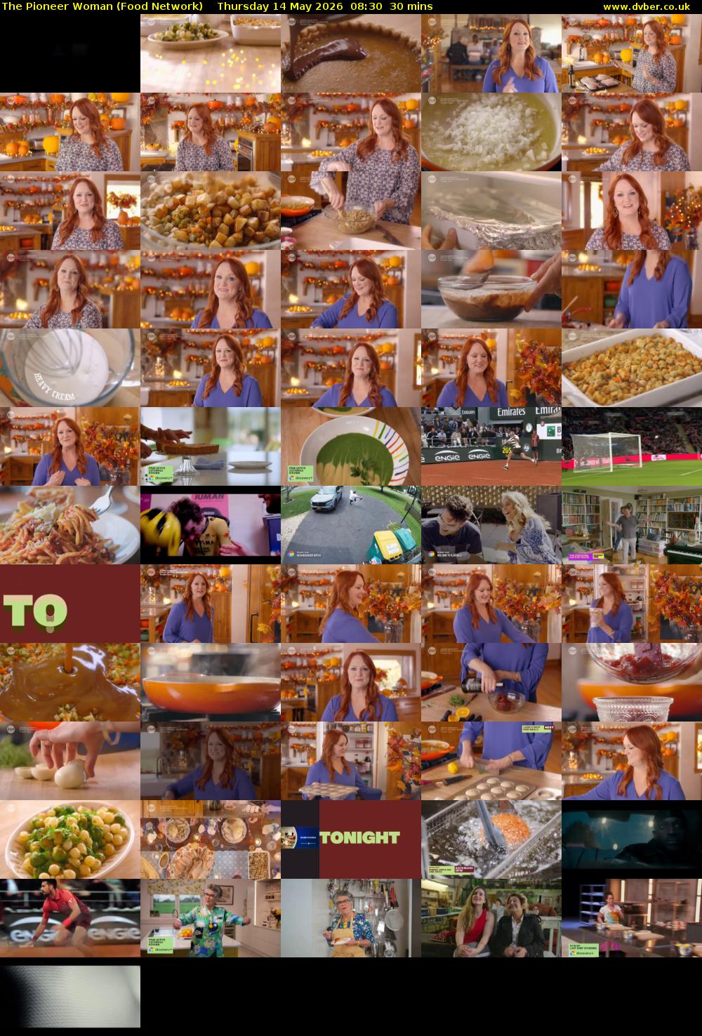 The Pioneer Woman (Food Network) Thursday 14 May 2026 08:30 - 09:00