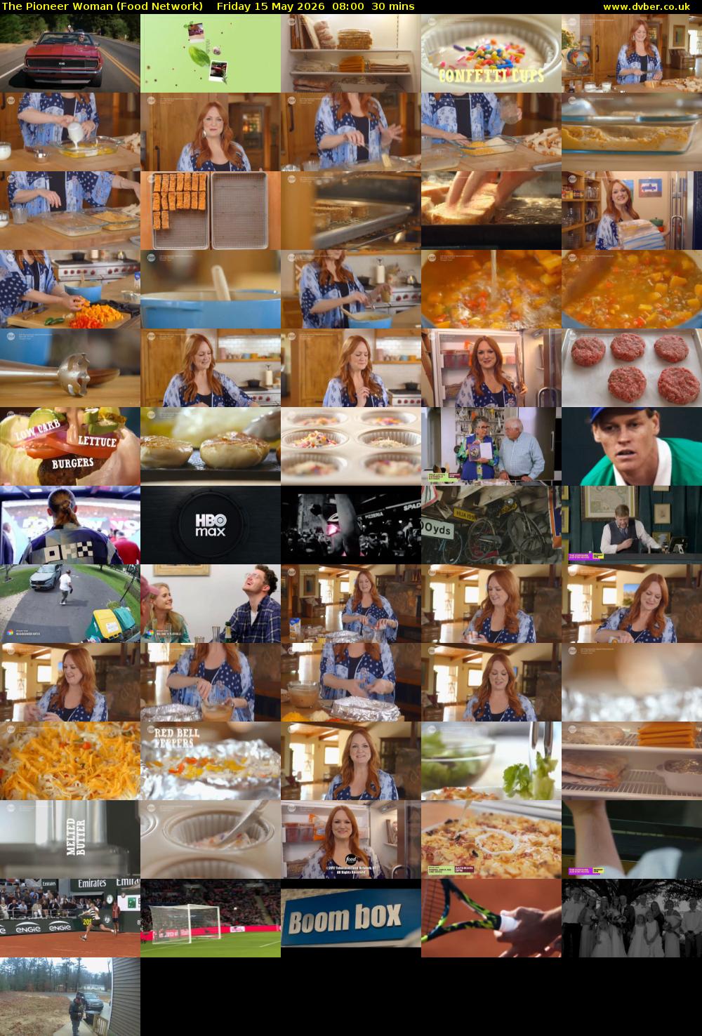 The Pioneer Woman (Food Network) Friday 15 May 2026 08:00 - 08:30