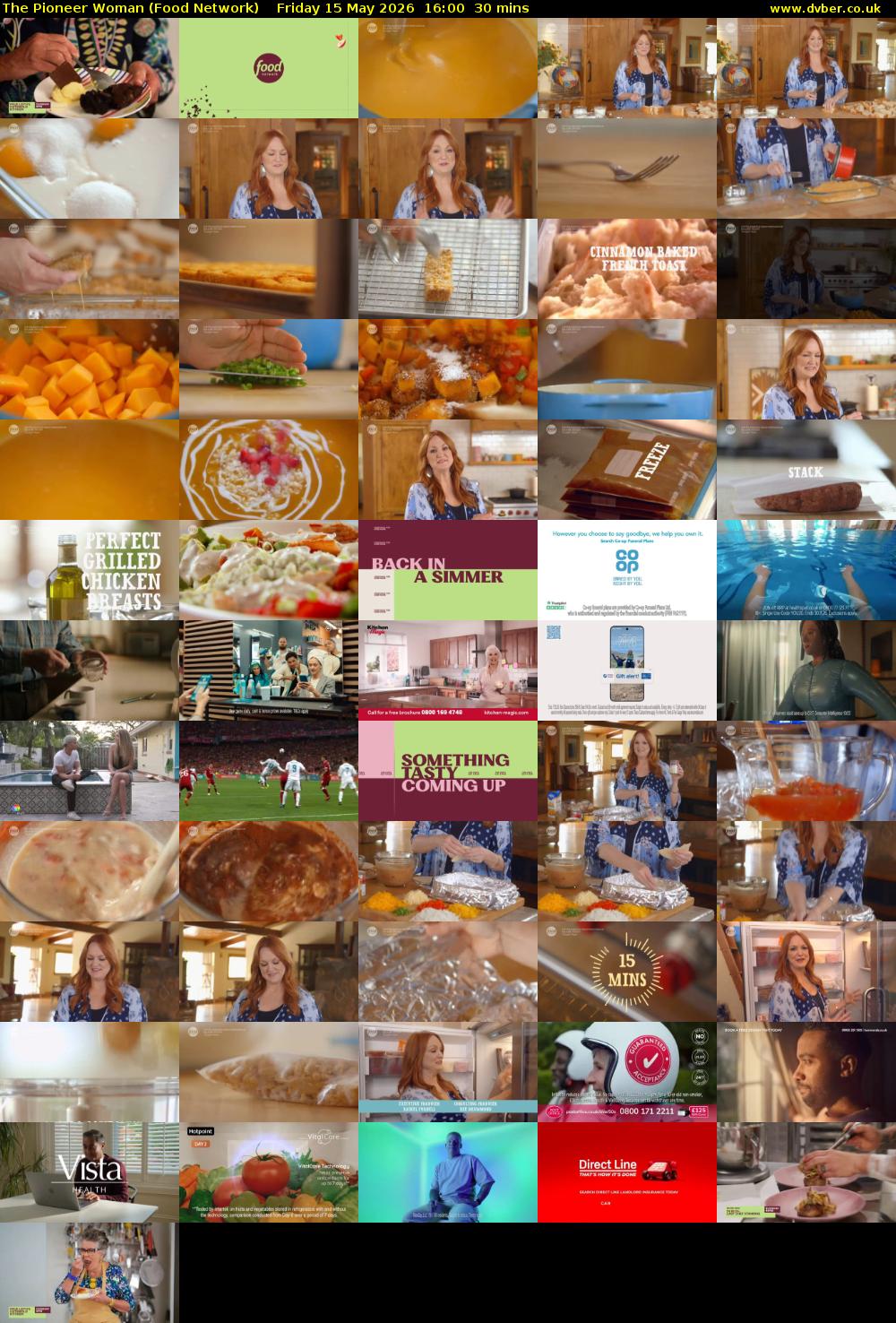 The Pioneer Woman (Food Network) Friday 15 May 2026 16:00 - 16:30