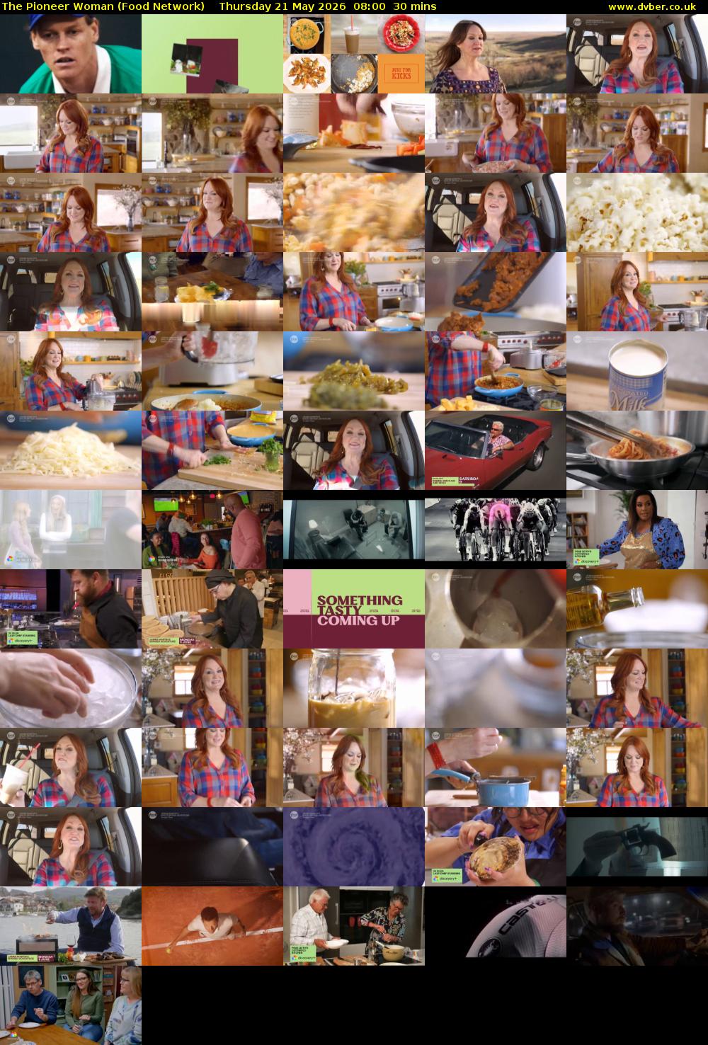 The Pioneer Woman (Food Network) Thursday 21 May 2026 08:00 - 08:30