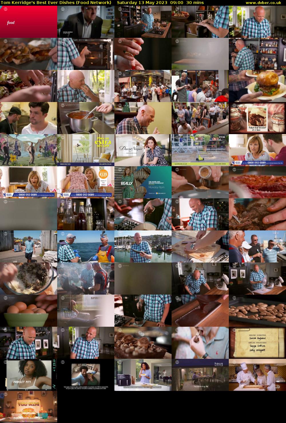 Tom Kerridge's Best Ever Dishes (Food Network) Saturday 13 May 2023 09:00 - 09:30