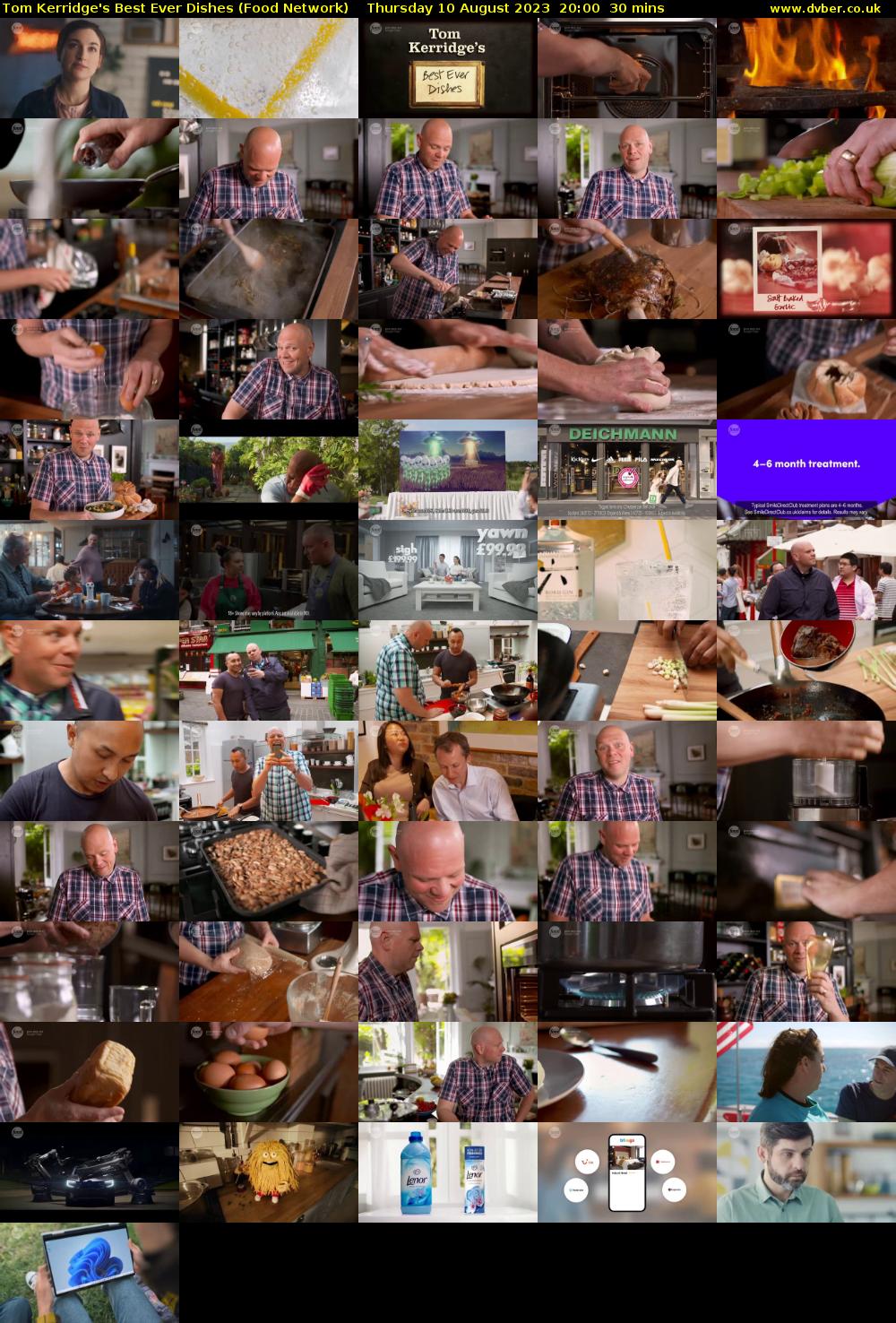 Tom Kerridge's Best Ever Dishes (Food Network) Thursday 10 August 2023 20:00 - 20:30