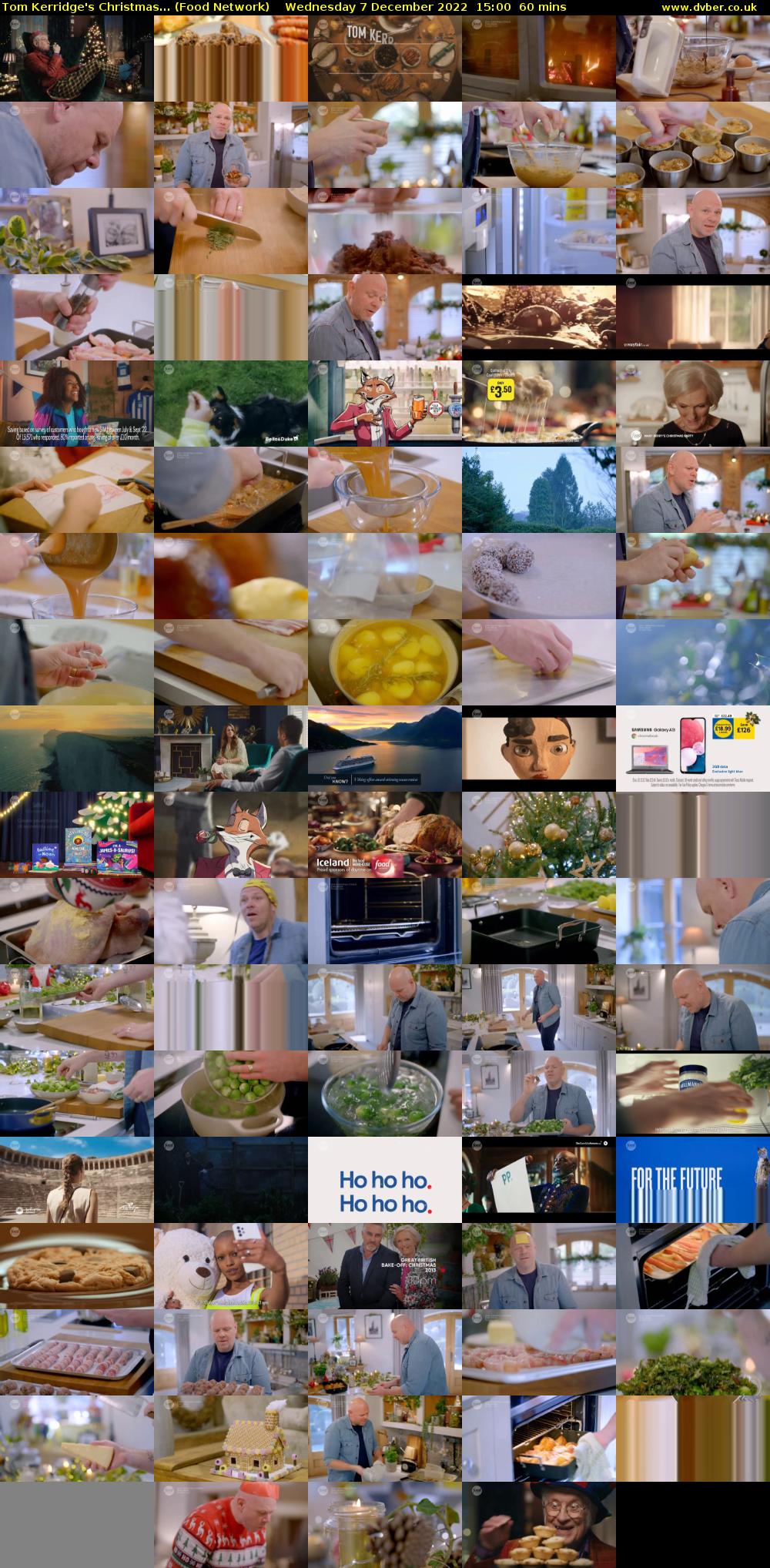 Tom Kerridge's Christmas... (Food Network) Wednesday 7 December 2022 15:00 - 16:00