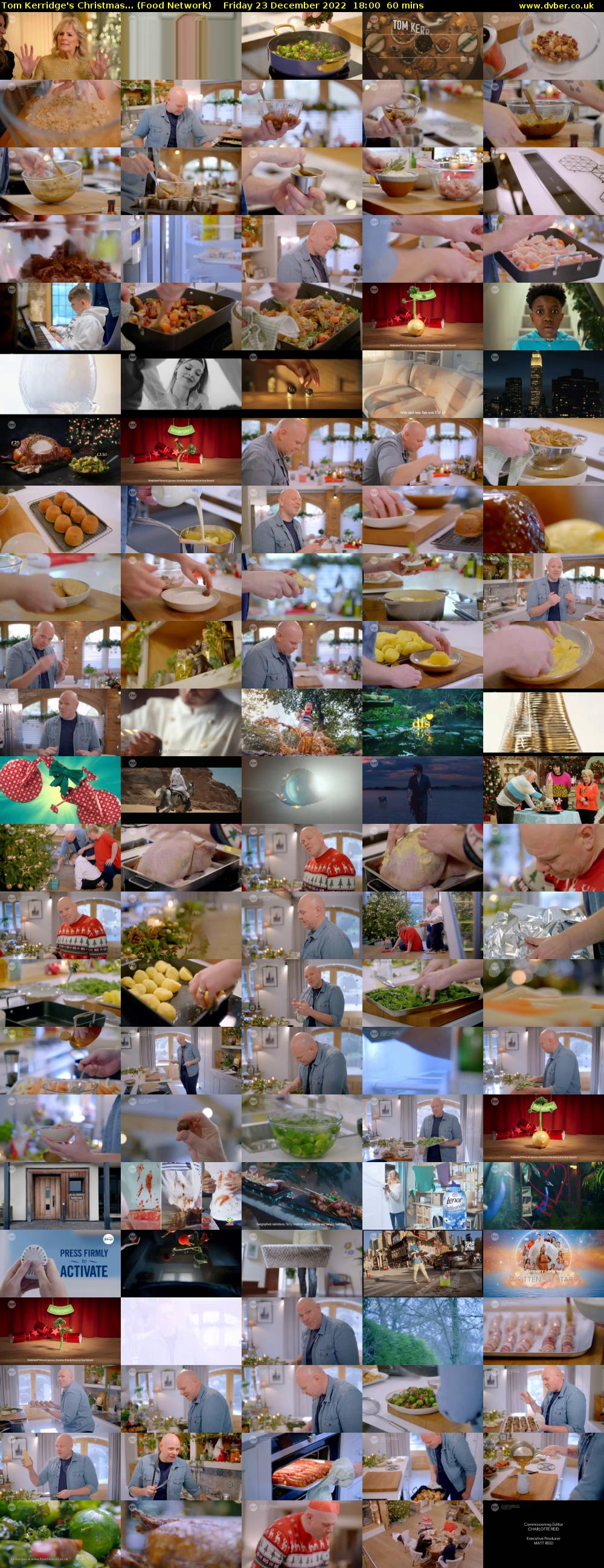 Tom Kerridge's Christmas... (Food Network) Friday 23 December 2022 18:00 - 19:00