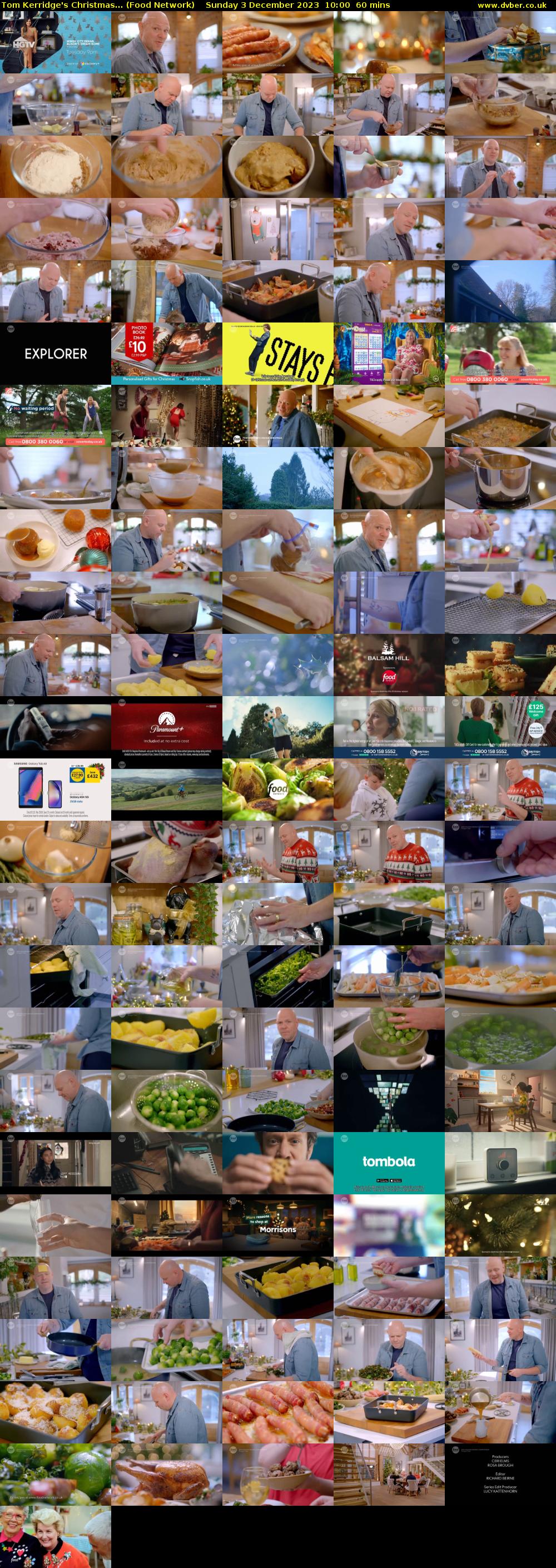 Tom Kerridge's Christmas... (Food Network) Sunday 3 December 2023 10:00 - 11:00