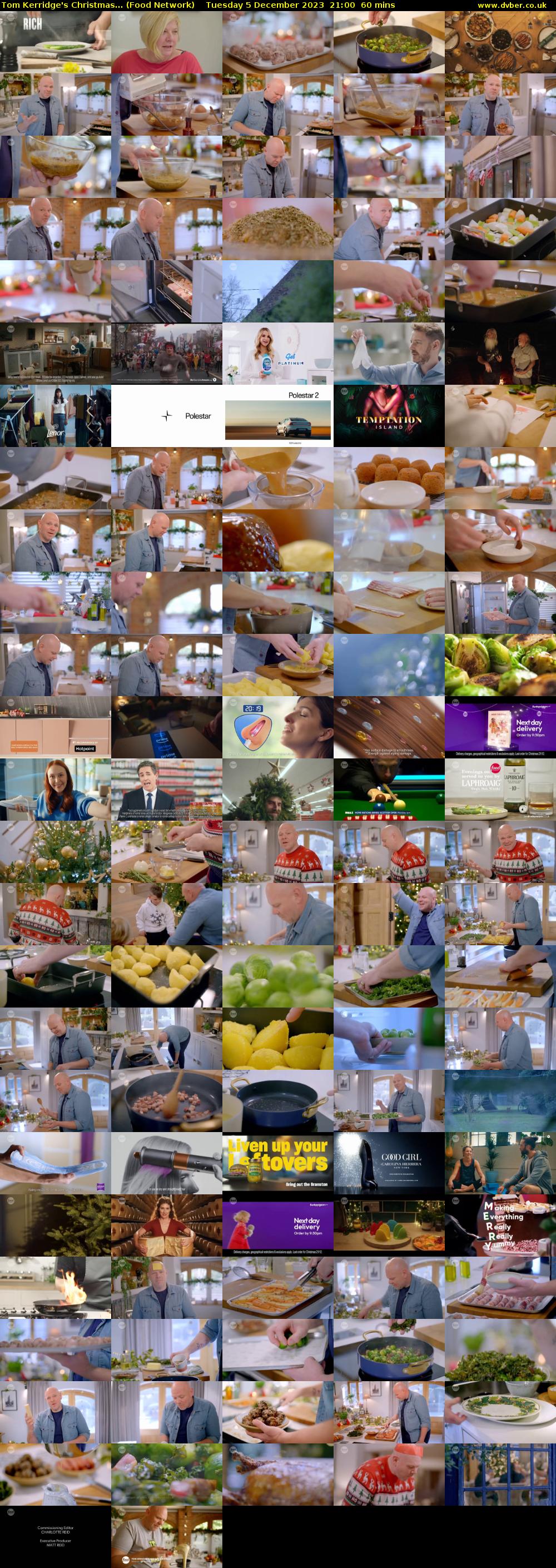 Tom Kerridge's Christmas... (Food Network) Tuesday 5 December 2023 21:00 - 22:00