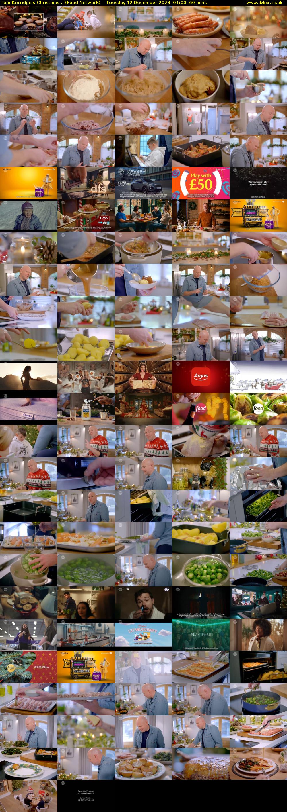 Tom Kerridge's Christmas... (Food Network) Tuesday 12 December 2023 01:00 - 02:00