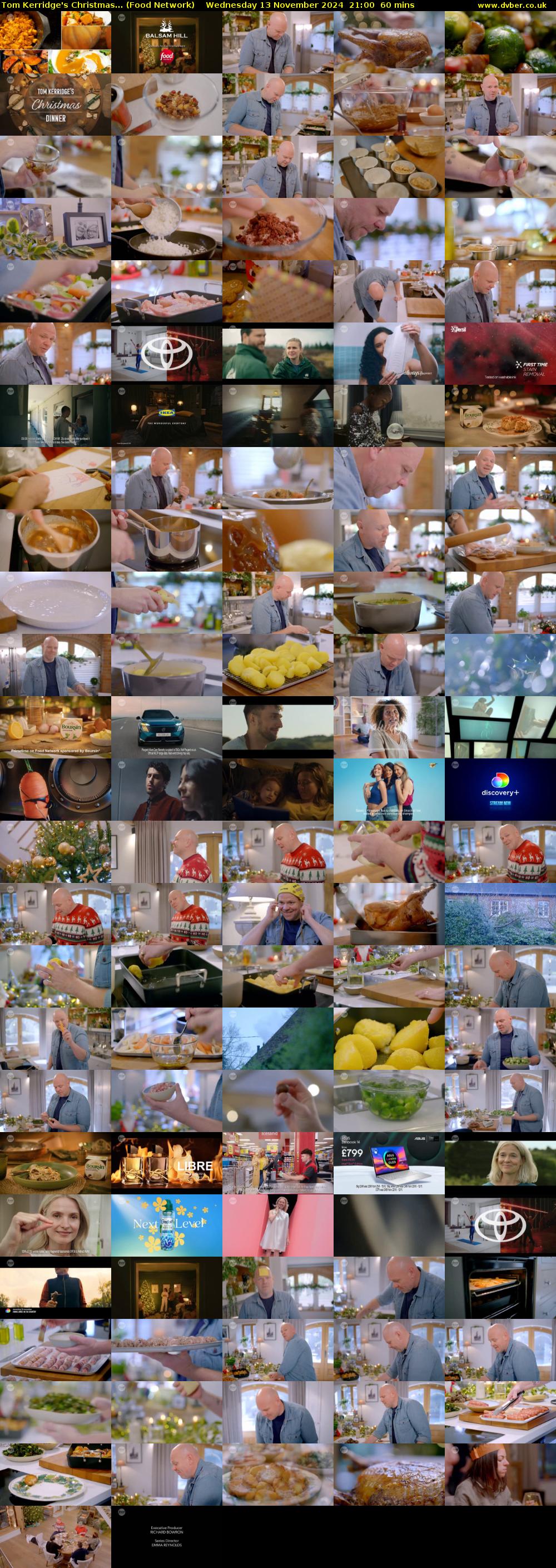 Tom Kerridge's Christmas... (Food Network) Wednesday 13 November 2024 21:00 - 22:00