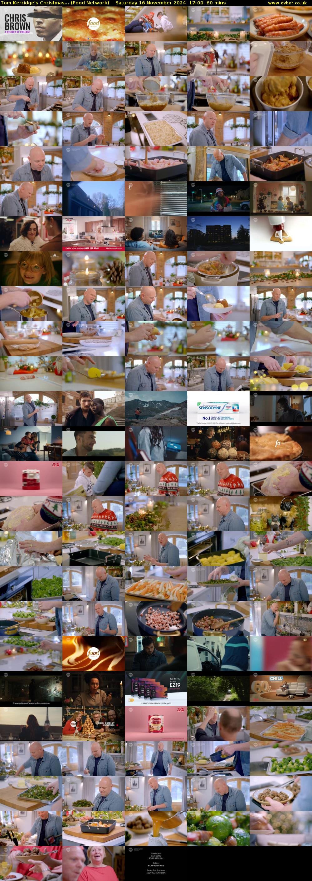 Tom Kerridge's Christmas... (Food Network) Saturday 16 November 2024 17:00 - 18:00