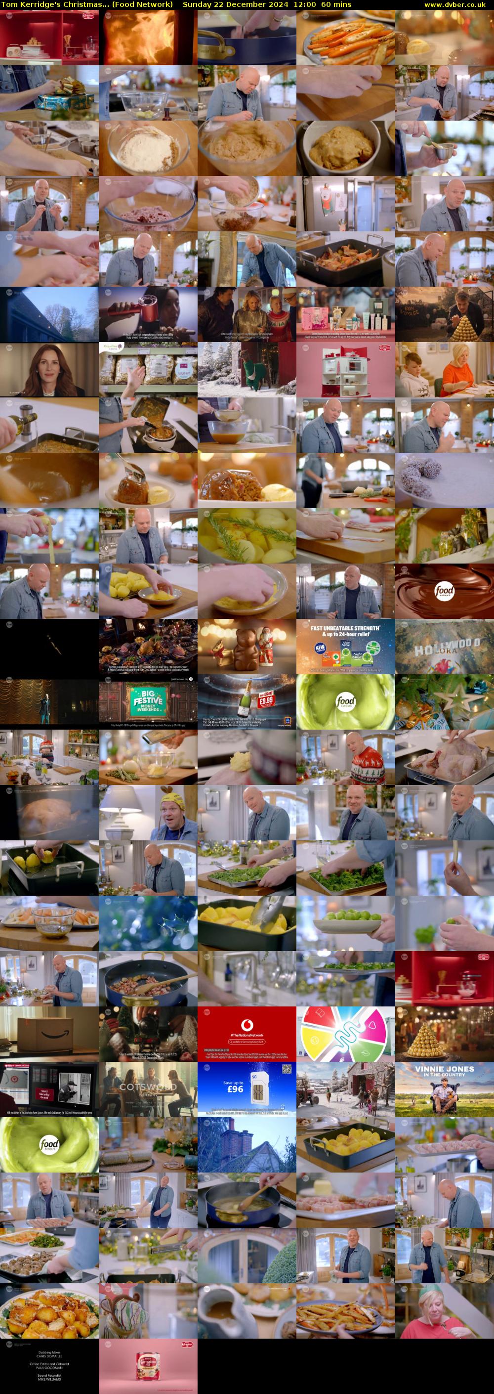 Tom Kerridge's Christmas... (Food Network) Sunday 22 December 2024 12:00 - 13:00