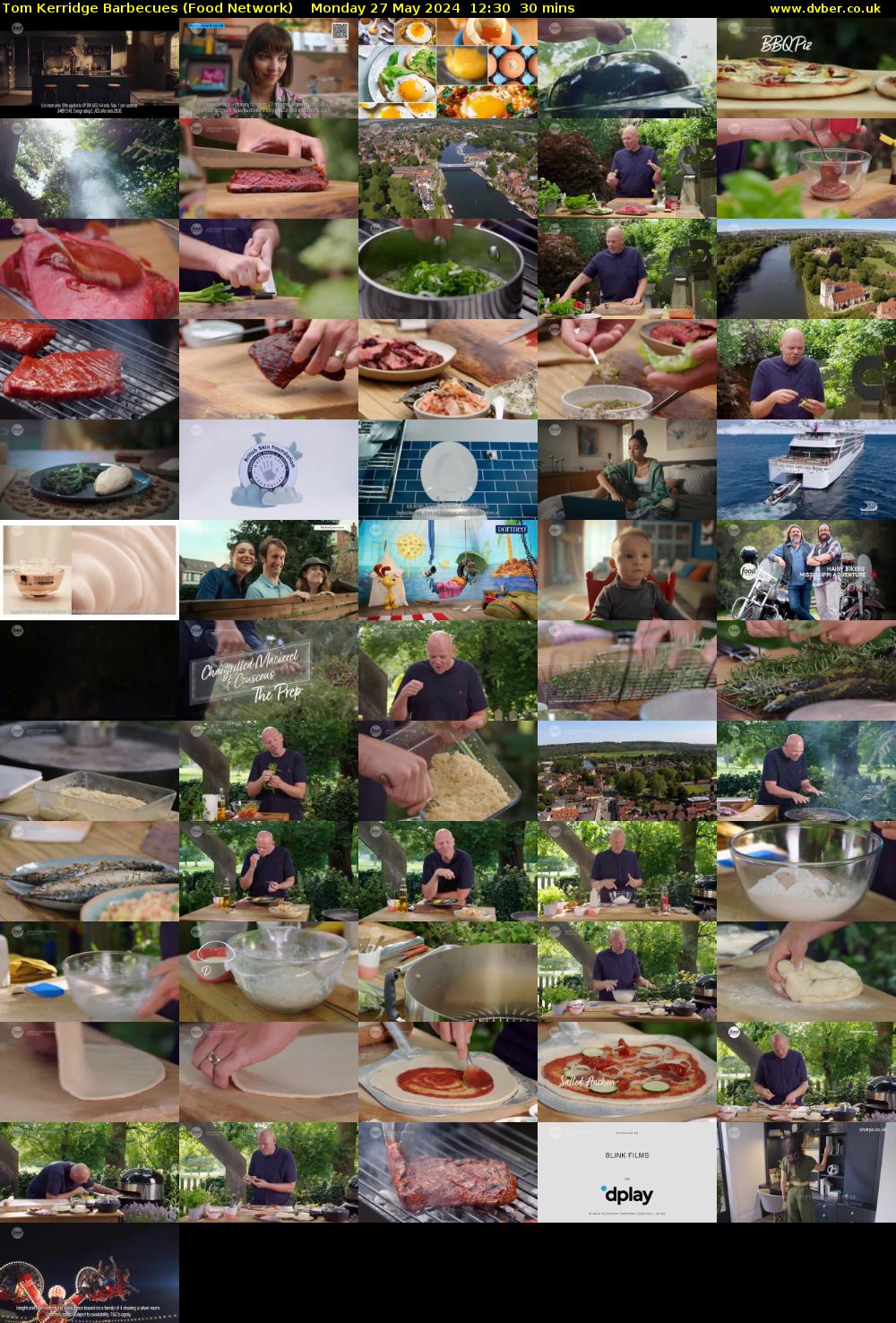Tom Kerridge Barbecues (Food Network) Monday 27 May 2024 12:30 - 13:00