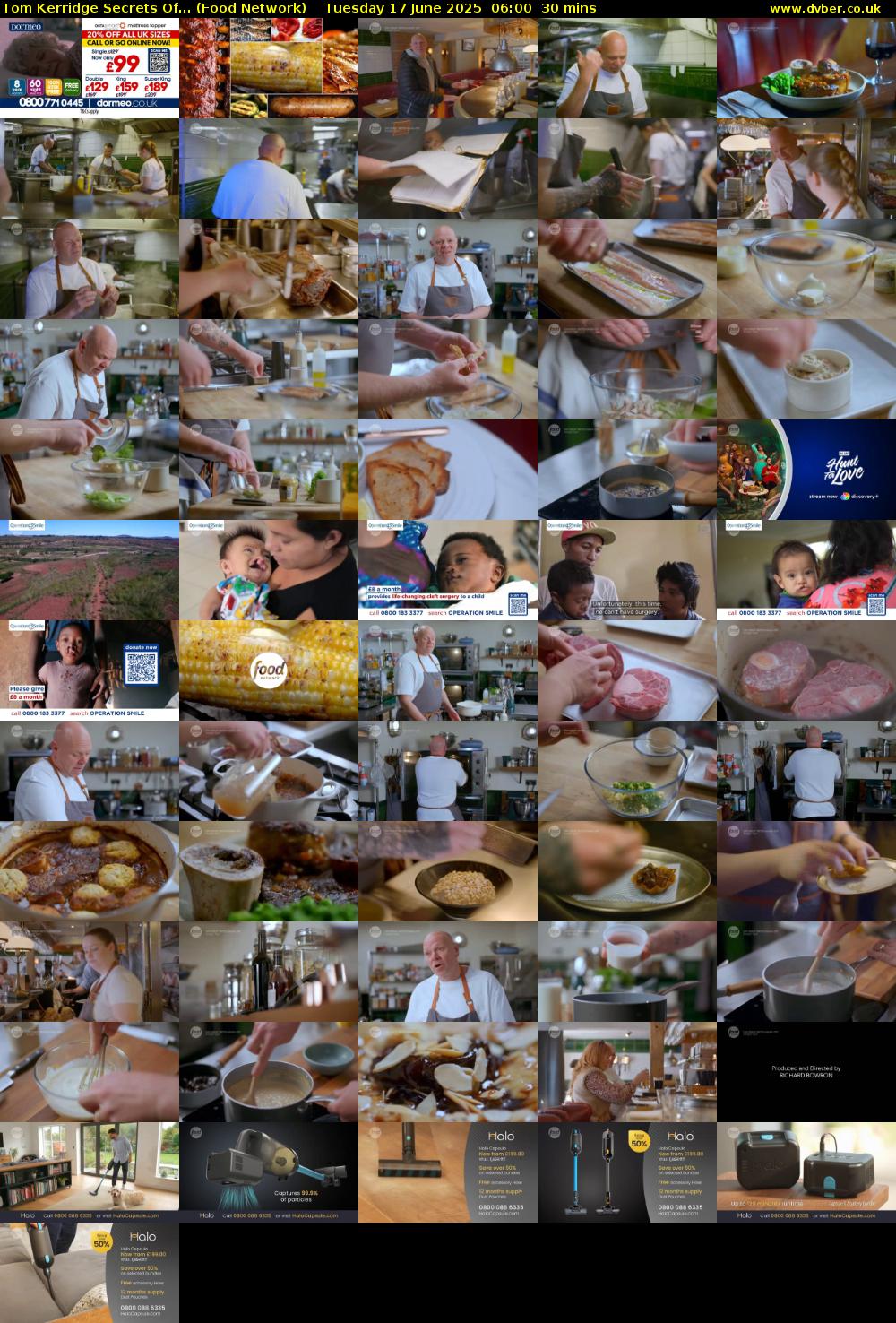 Tom Kerridge Secrets Of... (Food Network) Tuesday 17 June 2025 06:00 - 06:30