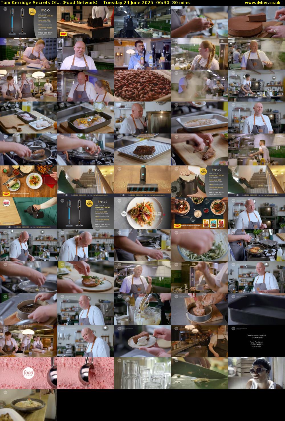 Tom Kerridge Secrets Of... (Food Network) Tuesday 24 June 2025 06:30 - 07:00