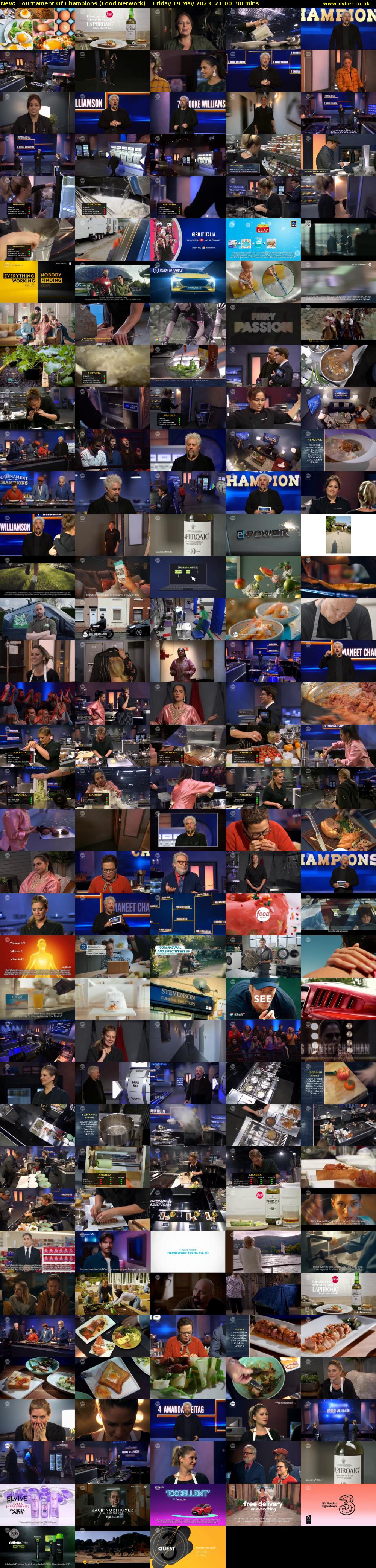 Tournament Of Champions (Food Network) Friday 19 May 2023 21:00 - 22:30