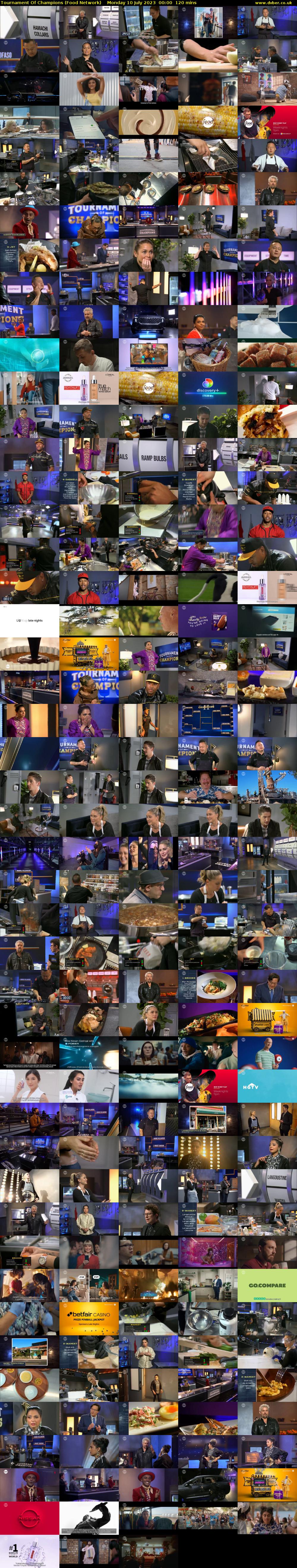Tournament Of Champions (Food Network) Monday 10 July 2023 00:00 - 02:00