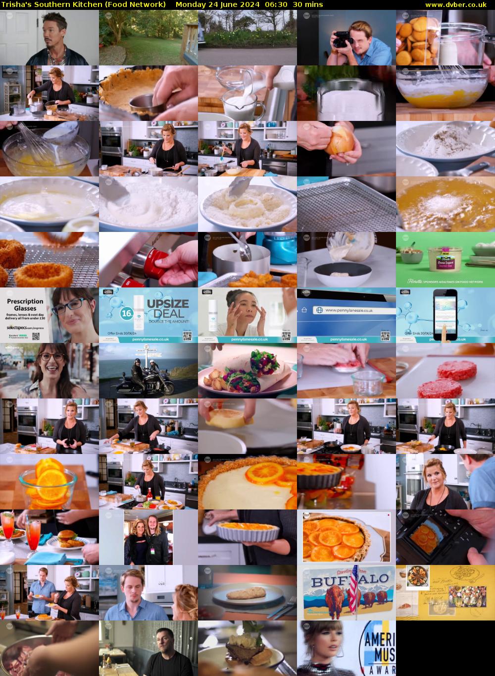 Trisha's Southern Kitchen (Food Network) Monday 24 June 2024 06:30 - 07:00