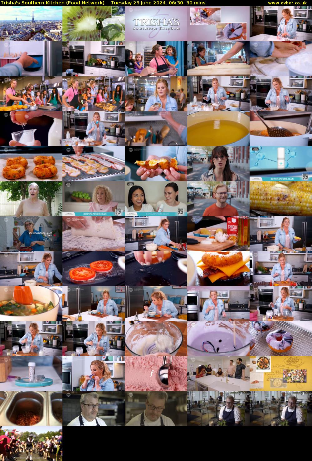 Trisha's Southern Kitchen (Food Network) Tuesday 25 June 2024 06:30 - 07:00